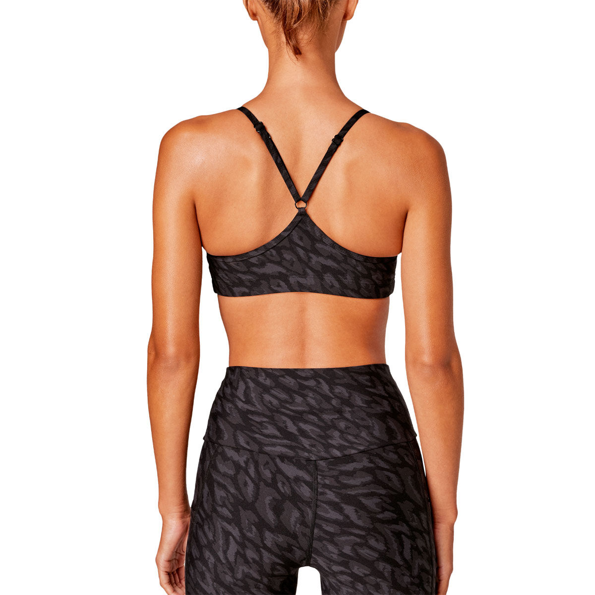 Running Bare Womens Gelato Push Up Sports Bra - Black slider