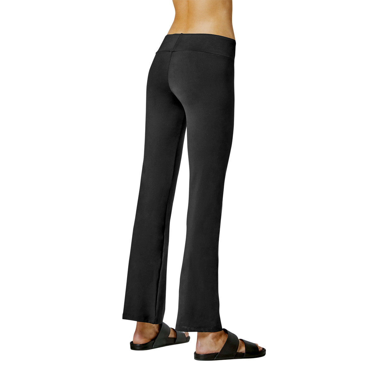 Running Bare Womens High Rise Jazz Pants - Black slider