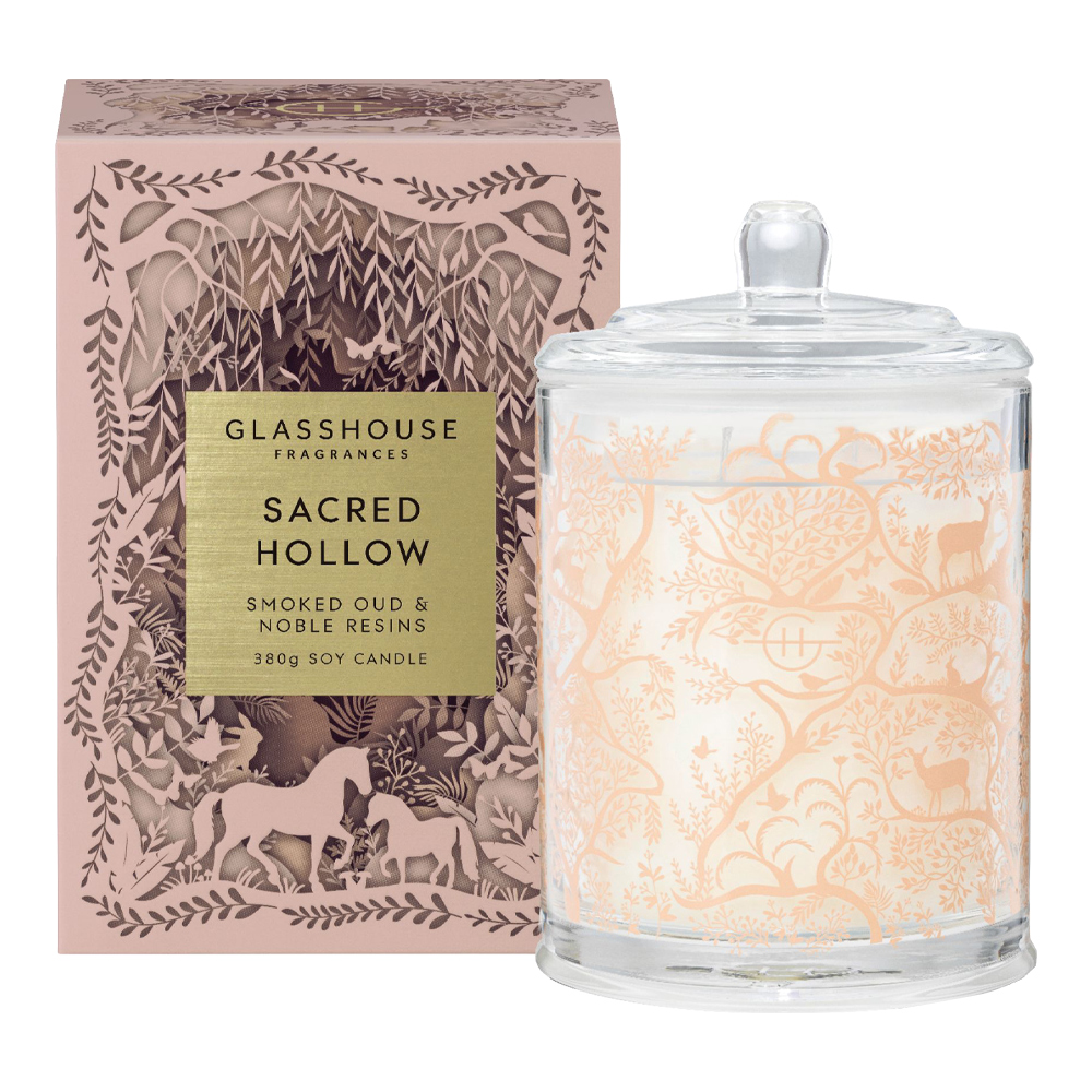 Sacred Hollow Smoked Oud & Noble Resins Soy Candle (Limited Edition) slider