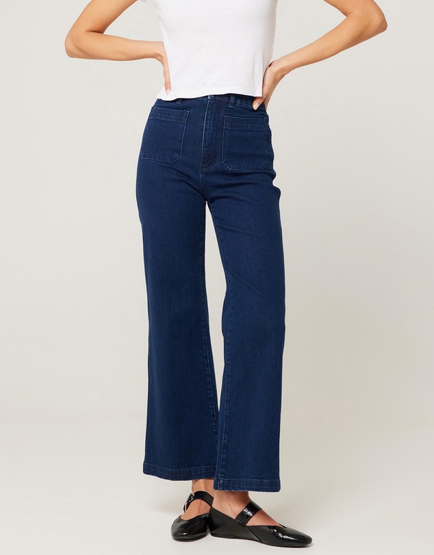 Sailor Dark Stone Jeans - Dark Vintage Indigo