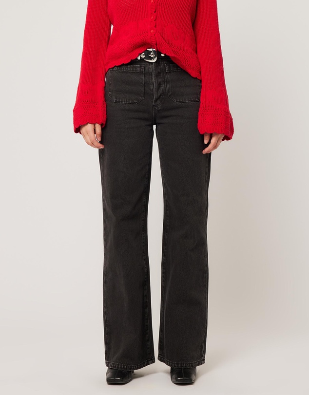Sailor Long Pants - Stone Black