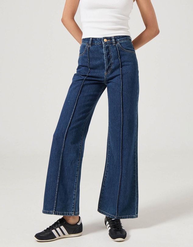 Sailor Scoop Jeans - Pacific Blue