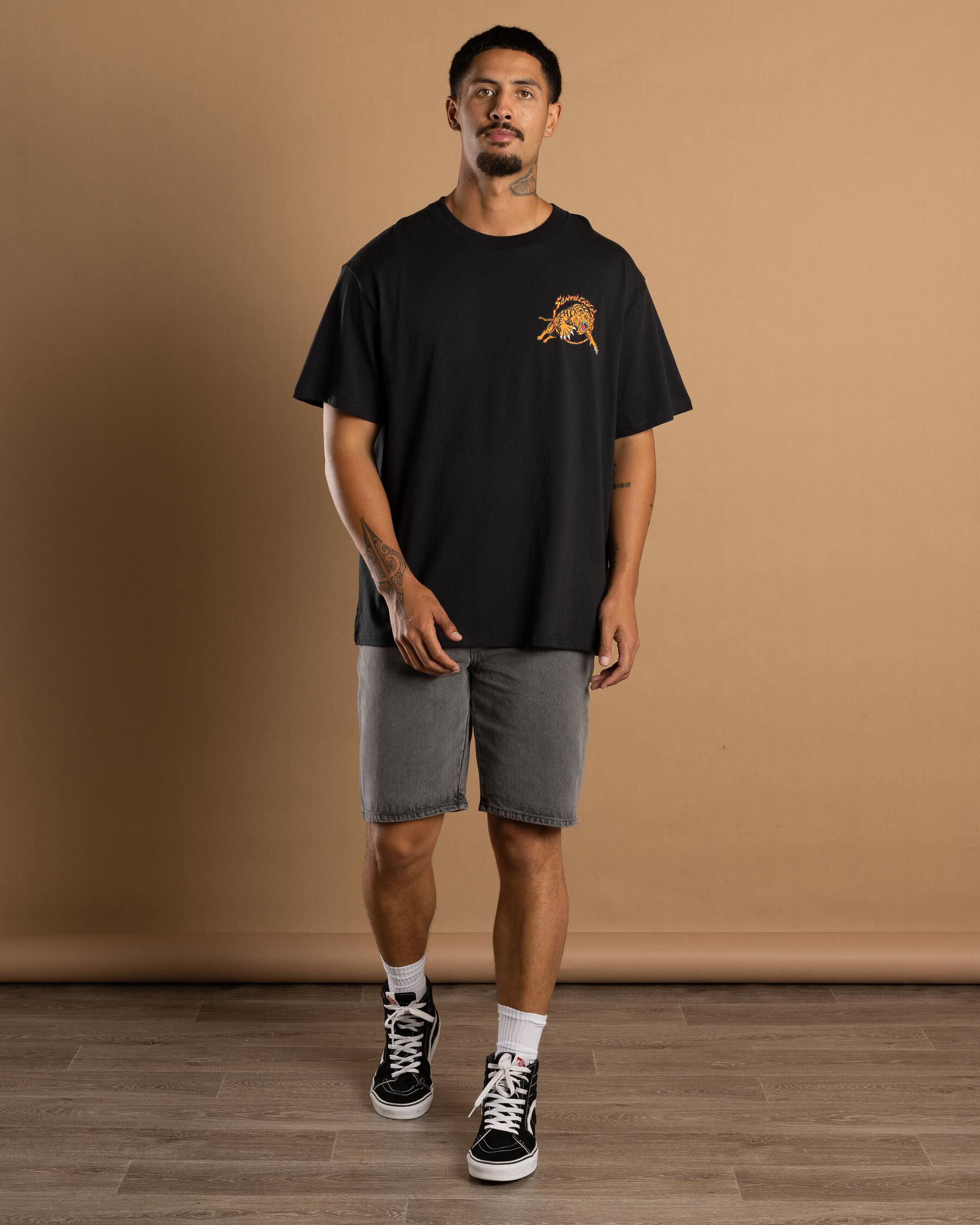 Salba Tiger Redux T-Shirt - Off Black slider