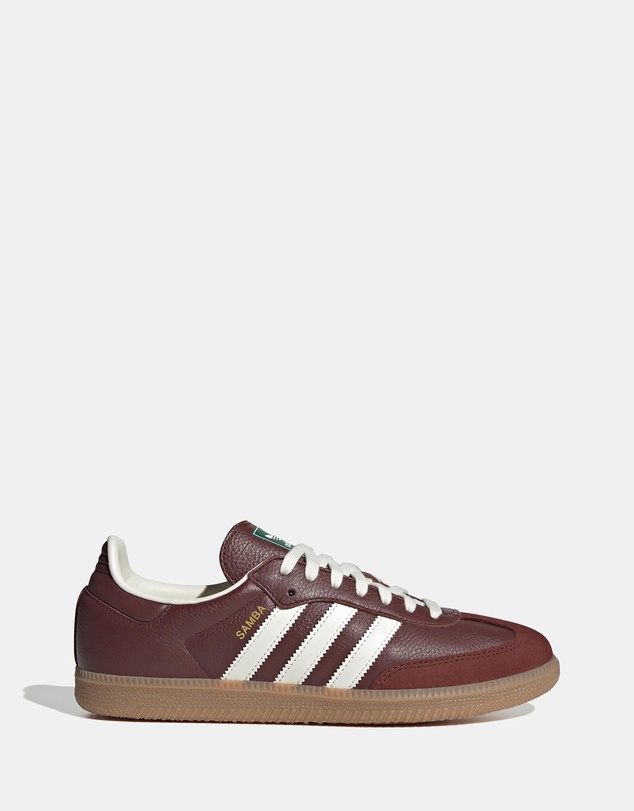 Samba OG Shoes - Unisex - Fox Brown, Off White & Gum 4