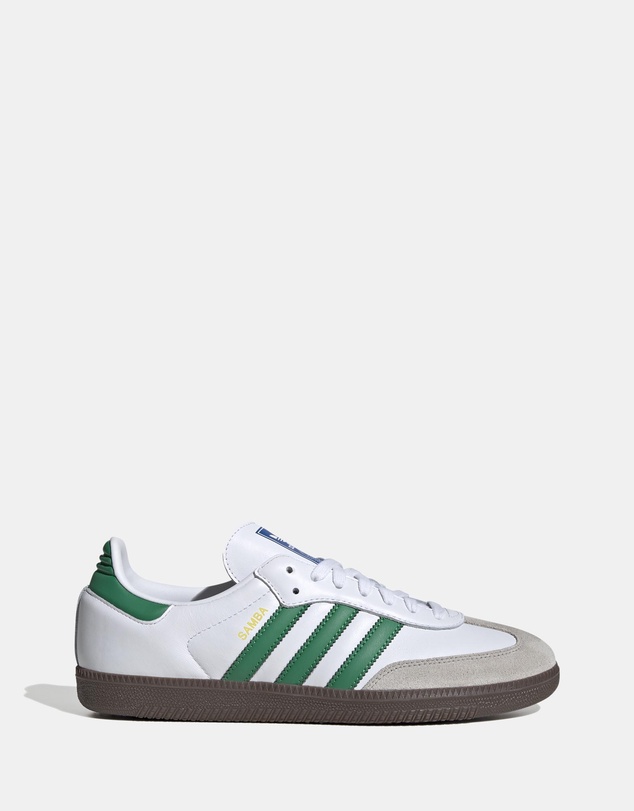 Samba OG Shoes - Unisex - White, Green & Supplier Colour