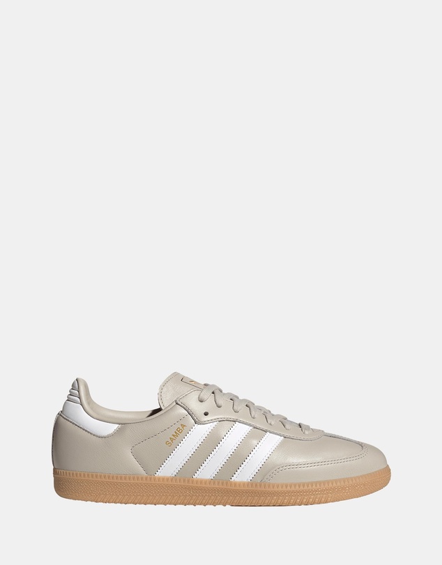 Samba OG Shoes - Unisex - Wonder Alumina, Ftwr White & Gum 3