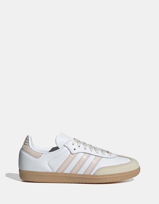 Samba OG Shoes - Women's - Footwear White, Wonder Quartz & Gum 3