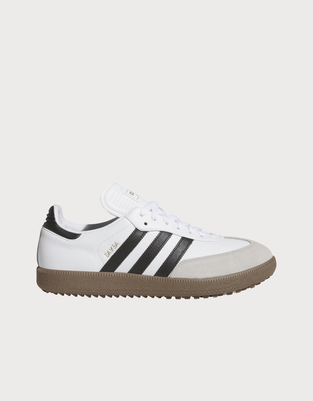 Samba Spikeless Golf Shoes Unisex - Cloud White / Core Black / Gum