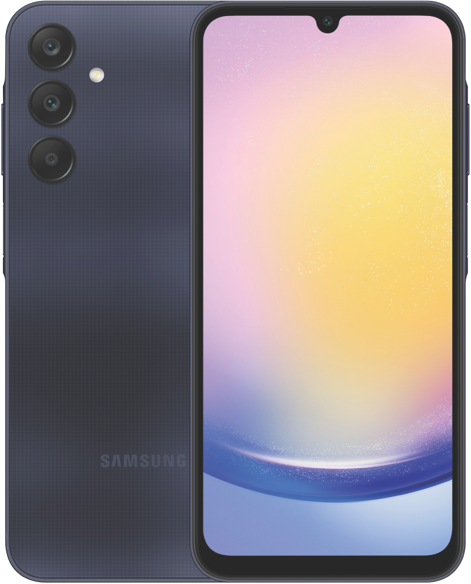 Samsung Galaxy A25 5G 128GB Blue Black slider