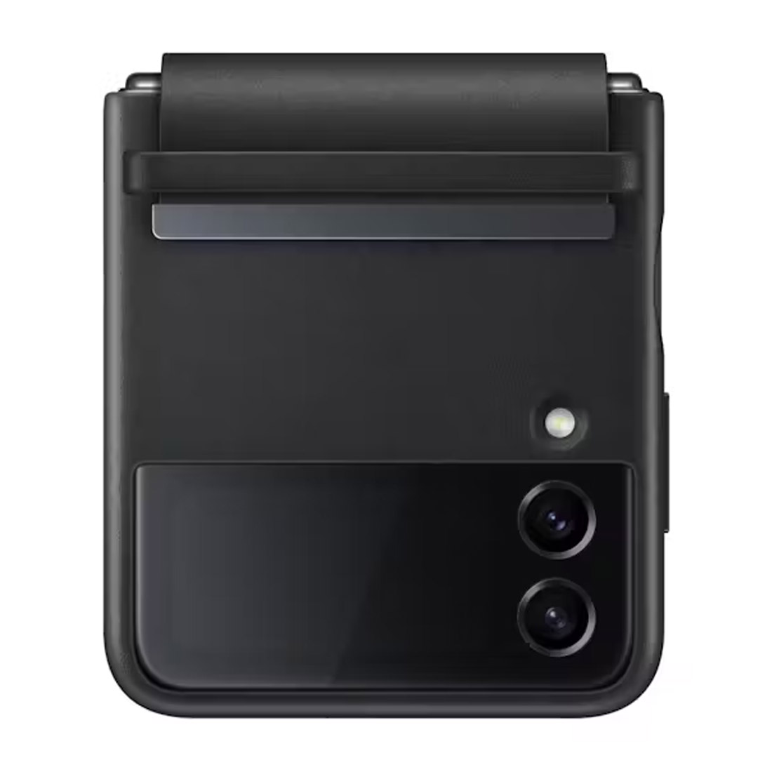 Samsung Galaxy Z Flip4 Flap Leather Cover EF-VF721LBEGWW - Black