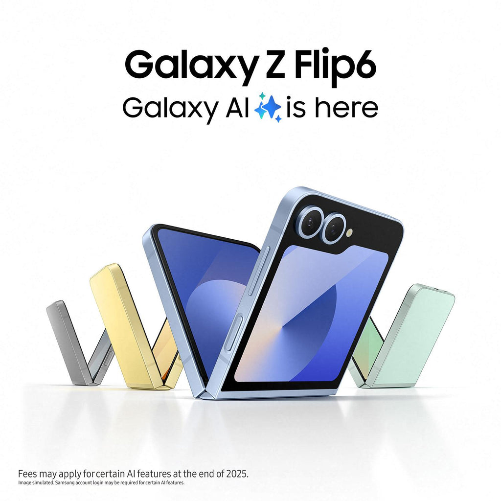 Samsung Galaxy Z Flip6 5G 256GB (Silver Shadow) slider