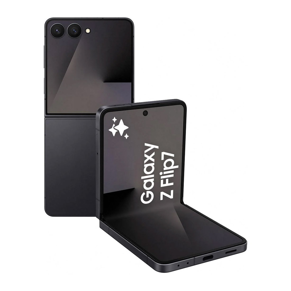 Samsung Galaxy Z Flip7 5G (Dual Sim, 256GB/12GB, 6.9'', SM-F766B) - Jetblack