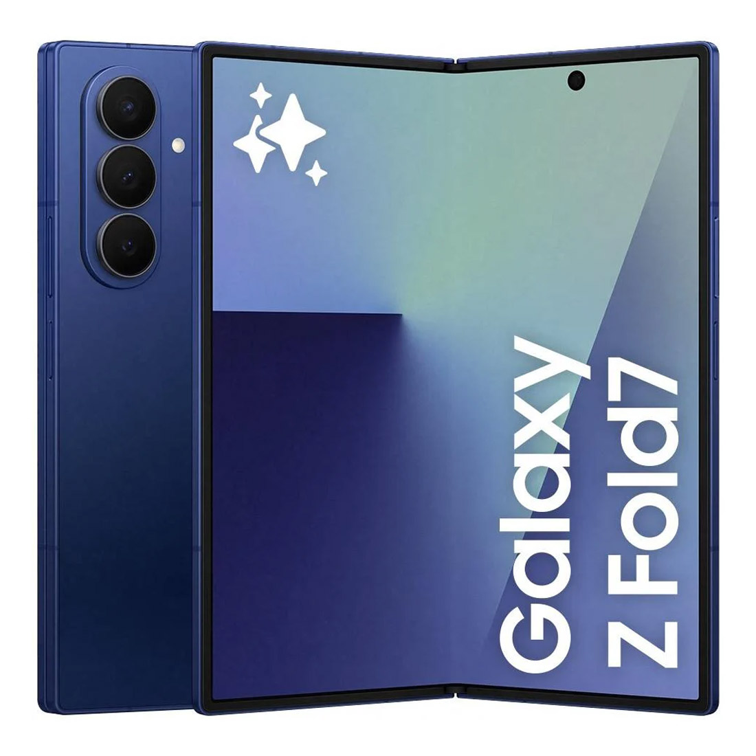 Samsung Galaxy Z Fold7 5G (Dual Sim, 256GB/12GB, 8'', SM-F966B) - Blue Shadow