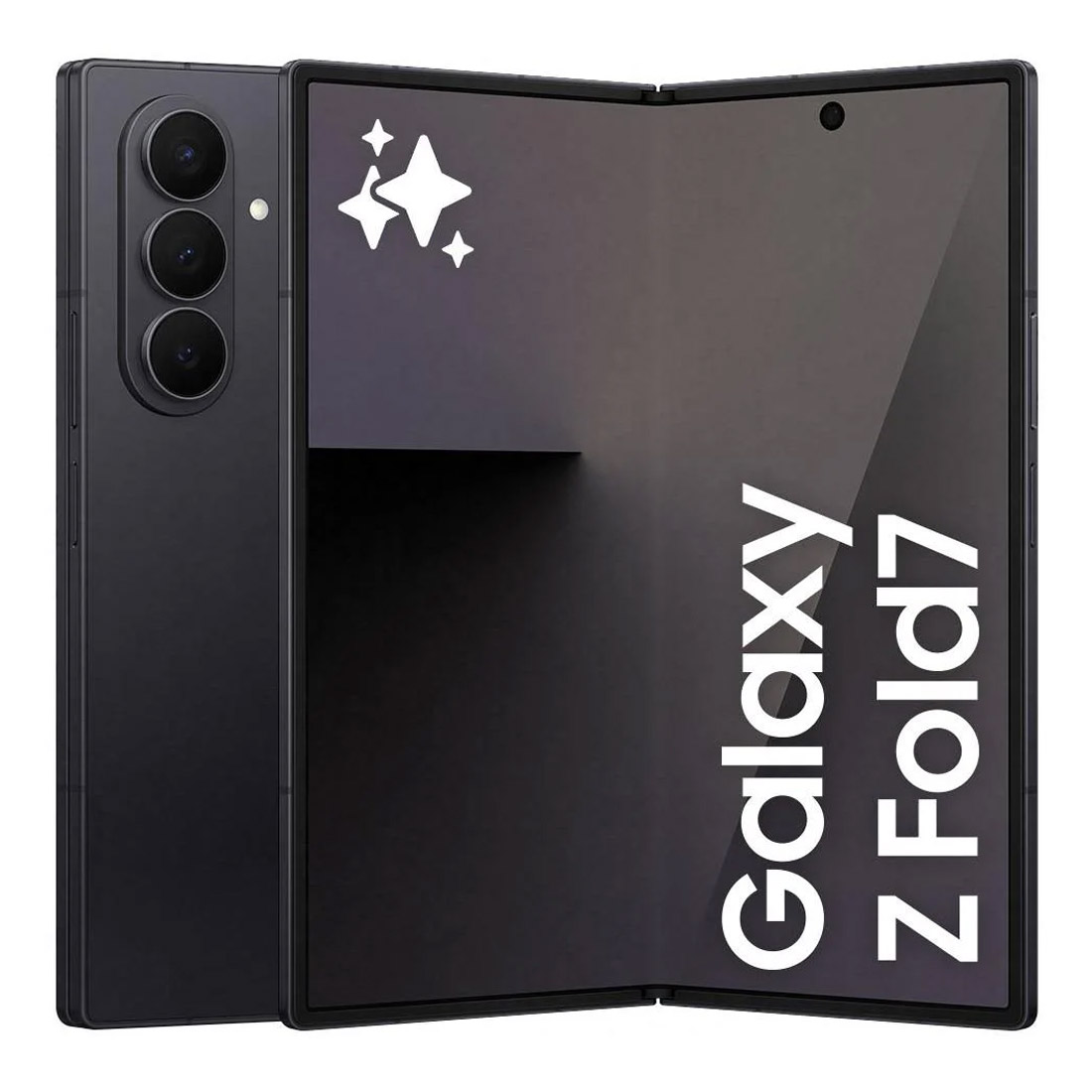 Samsung Galaxy Z Fold7 5G (Dual Sim, 512GB/12GB, 8'', SM-F966B) - Jetblack