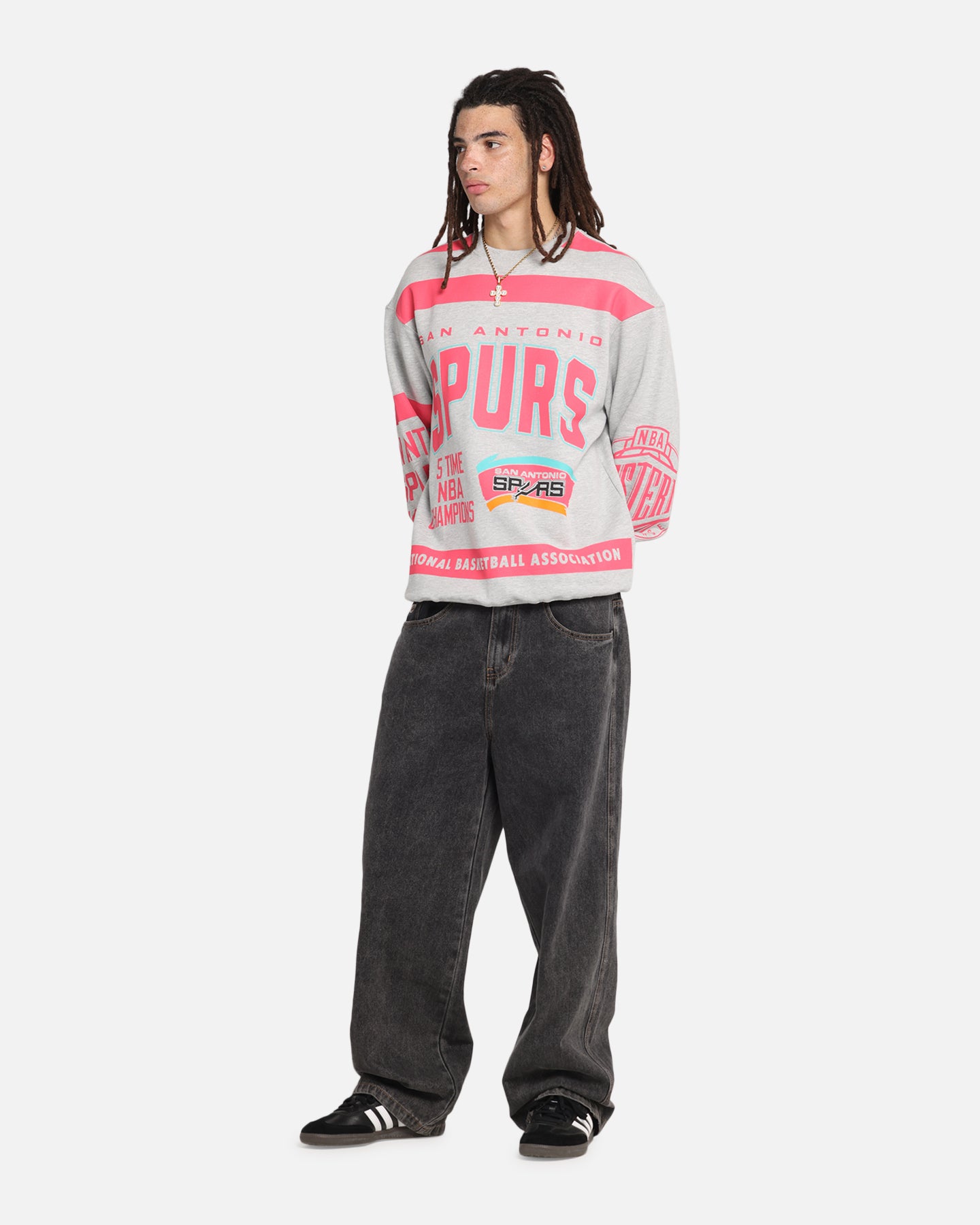 San Antonio Spurs Letterform Crewneck slider
