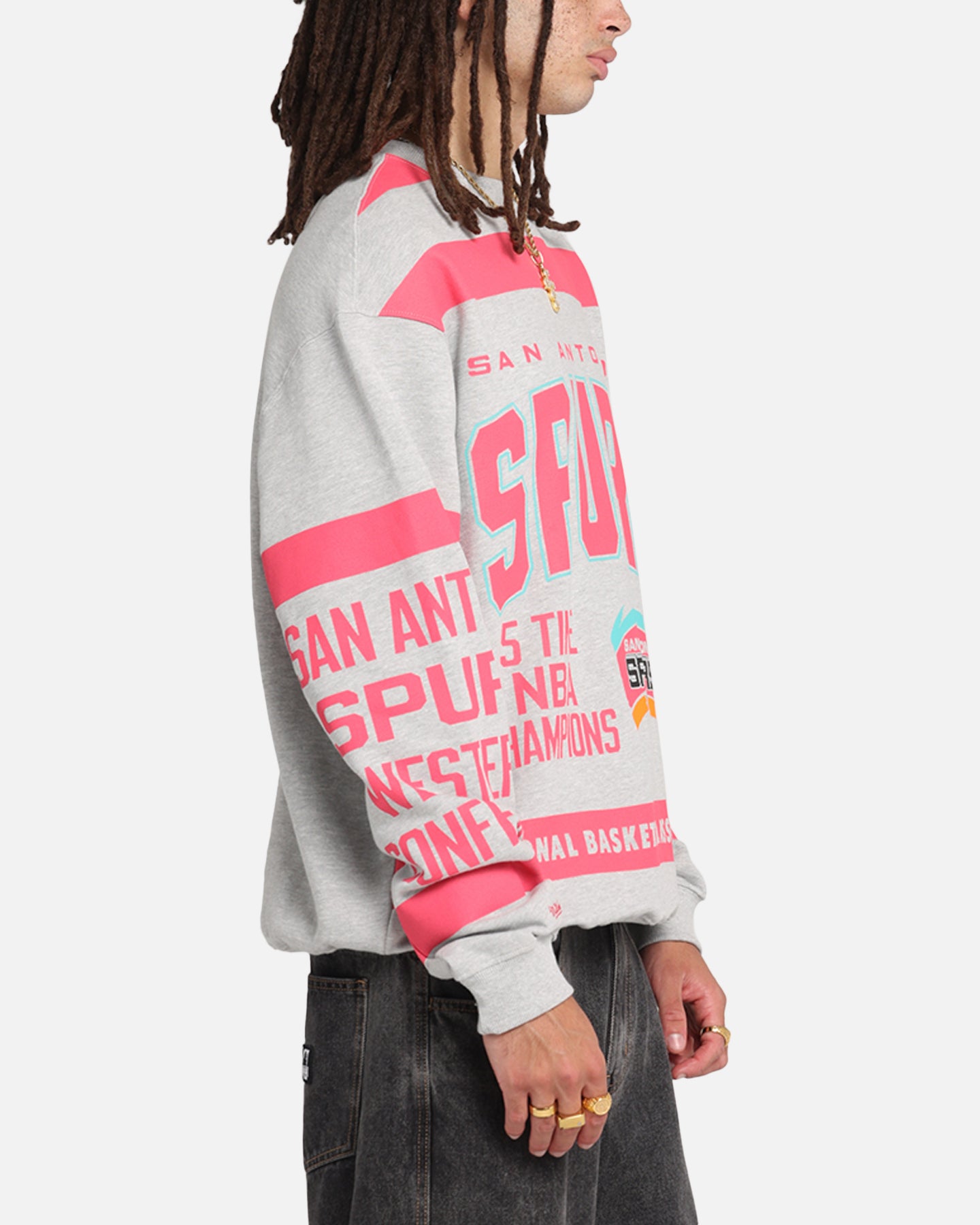 San Antonio Spurs Letterform Crewneck slider