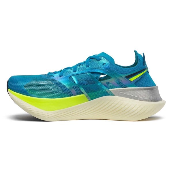 Saucony Endorphin Elite - Mens Road Racing Shoes - ViziBlue/Citron slider