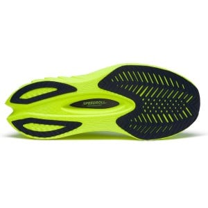 Saucony Endorphin Pro 4 - Mens Road Racing Shoes - Citron/Silver slider