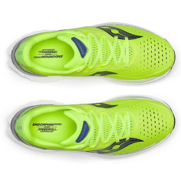 Saucony Endorphin Speed 4 - Mens Running Shoes - Citron/Navy slider