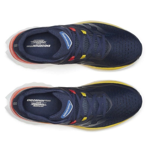 Saucony Endorphin Speed 4 - Mens Running Shoes - Navy/Spice slider