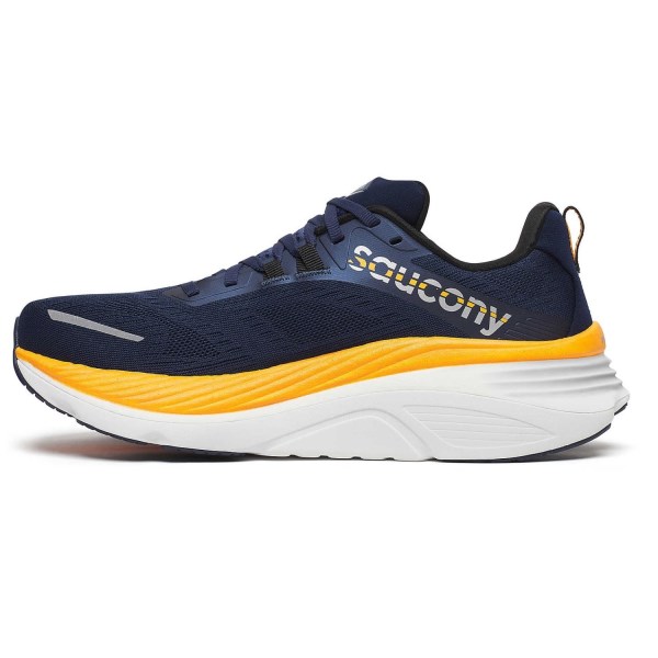 Saucony Hurricane 24 - Mens Running Shoes - Navy/Peel slider