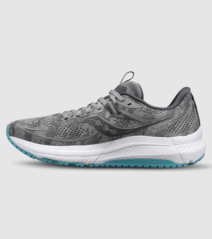 Saucony Omni 21 (D Wide) Womens - ALLOY RAINFALL slider