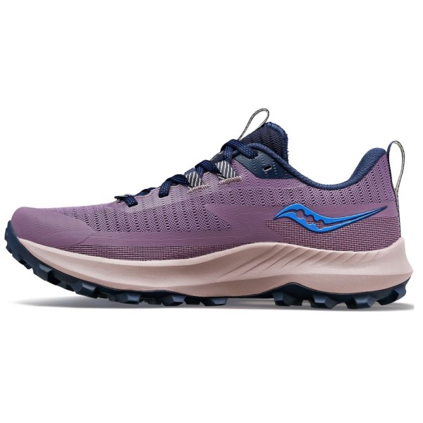 Saucony Peregrine 13 - Womens Trail Running Shoes - Haze/Night slider