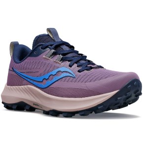 Saucony Peregrine 13 - Womens Trail Running Shoes - Haze/Night slider