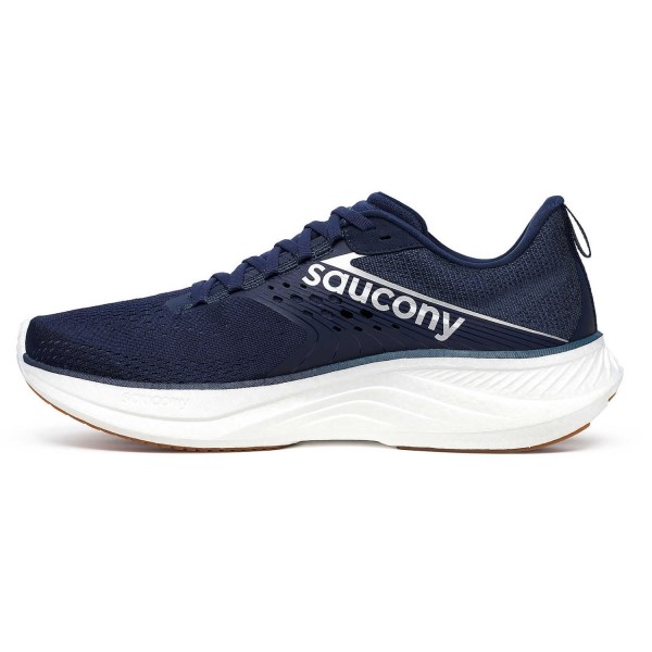 Saucony Ride 17 - Mens Running Shoes - Navy/Gum slider