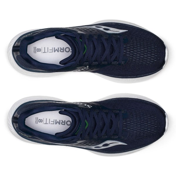 Saucony Ride 17 - Mens Running Shoes - Navy/Gum slider