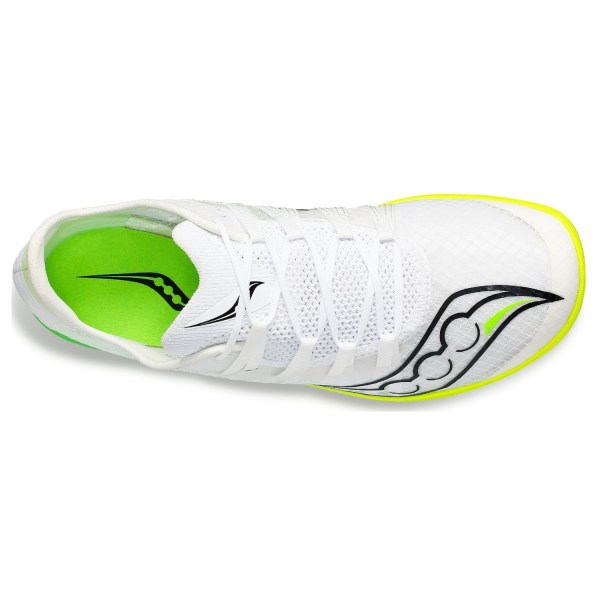 Saucony Terminal VT - Mens Middle Distance Track Spikes - White/Slime slider