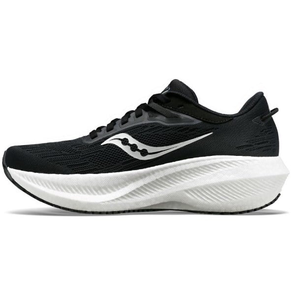 Saucony Triumph 21 - Womens Running Shoes - Black/White slider