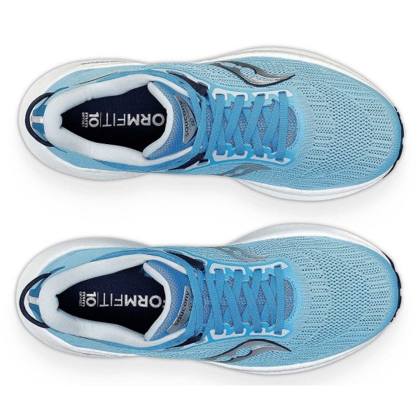 Saucony Triumph 21 - Womens Running Shoes - Breeze/Navy slider