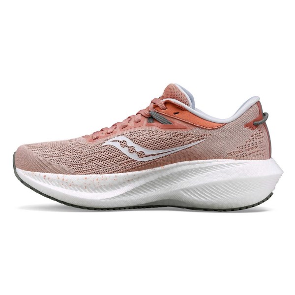 Saucony Triumph 21 - Womens Running Shoes - Lotus/Bough slider