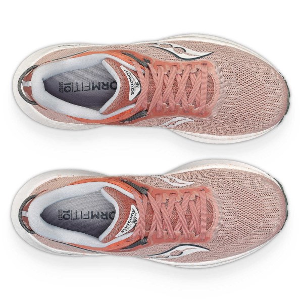 Saucony Triumph 21 - Womens Running Shoes - Lotus/Bough slider