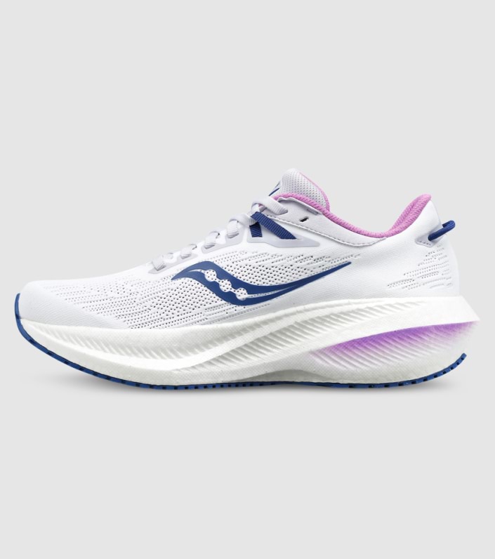 Saucony Triumph 21 Womens - WHITE INDIGO slider