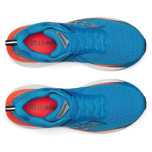 Saucony Triumph 22 - Mens Running Shoes - VIziBlue/Pepper slider