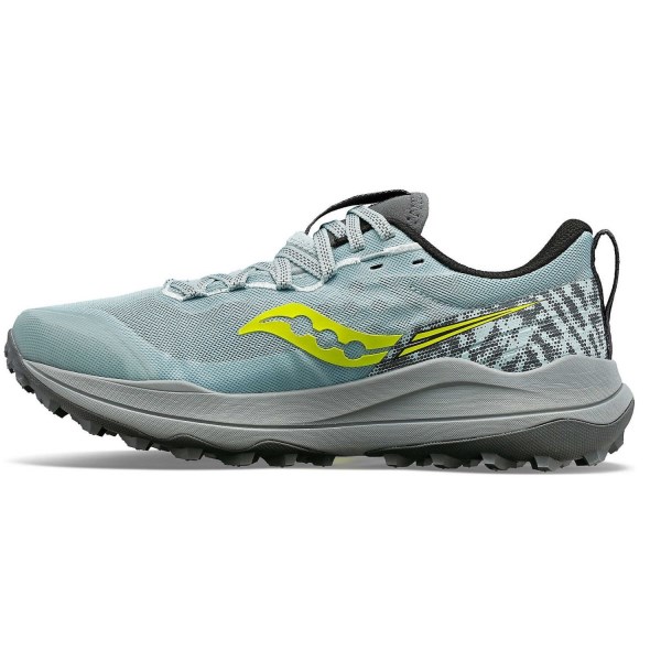 Saucony Xodus Ultra 2 - Womens Trail Running Shoes - Glacier/Ink slider