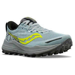 Saucony Xodus Ultra 2 - Womens Trail Running Shoes - Glacier/Ink slider