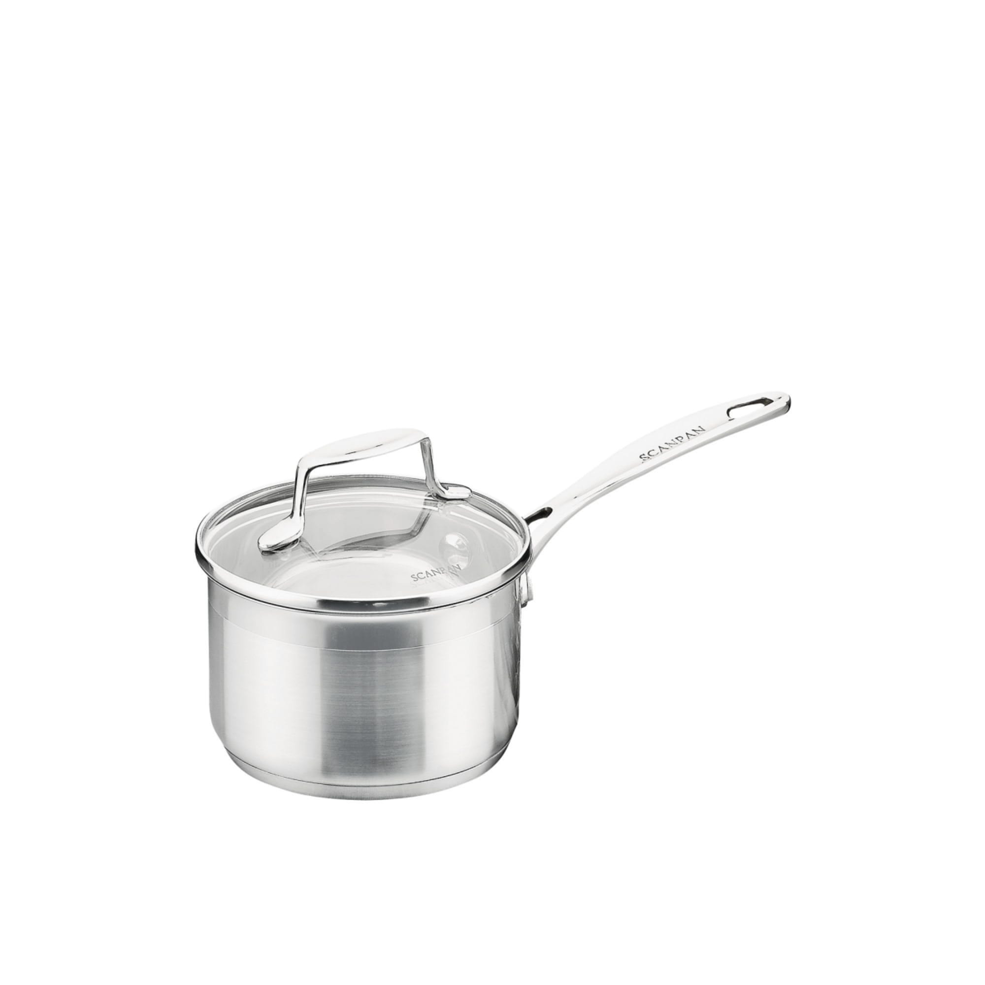 Scanpan Impact Stainless Steel Saucepan with Lid 14cm - 1.2L slider
