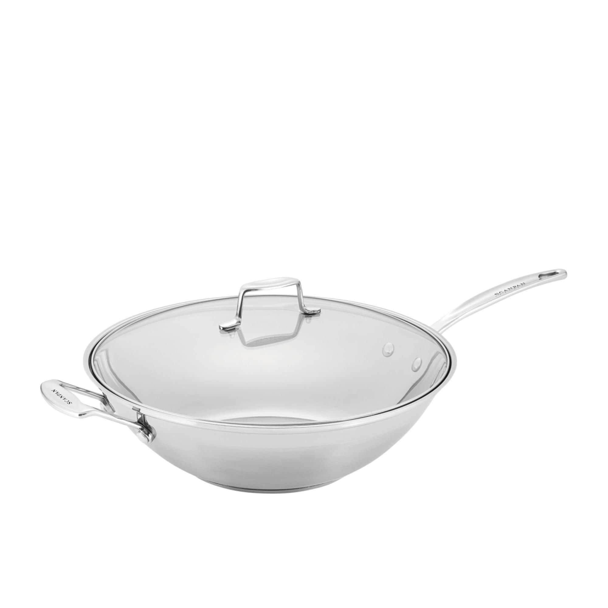 Scanpan Impact Wok with Lid 32cm slider