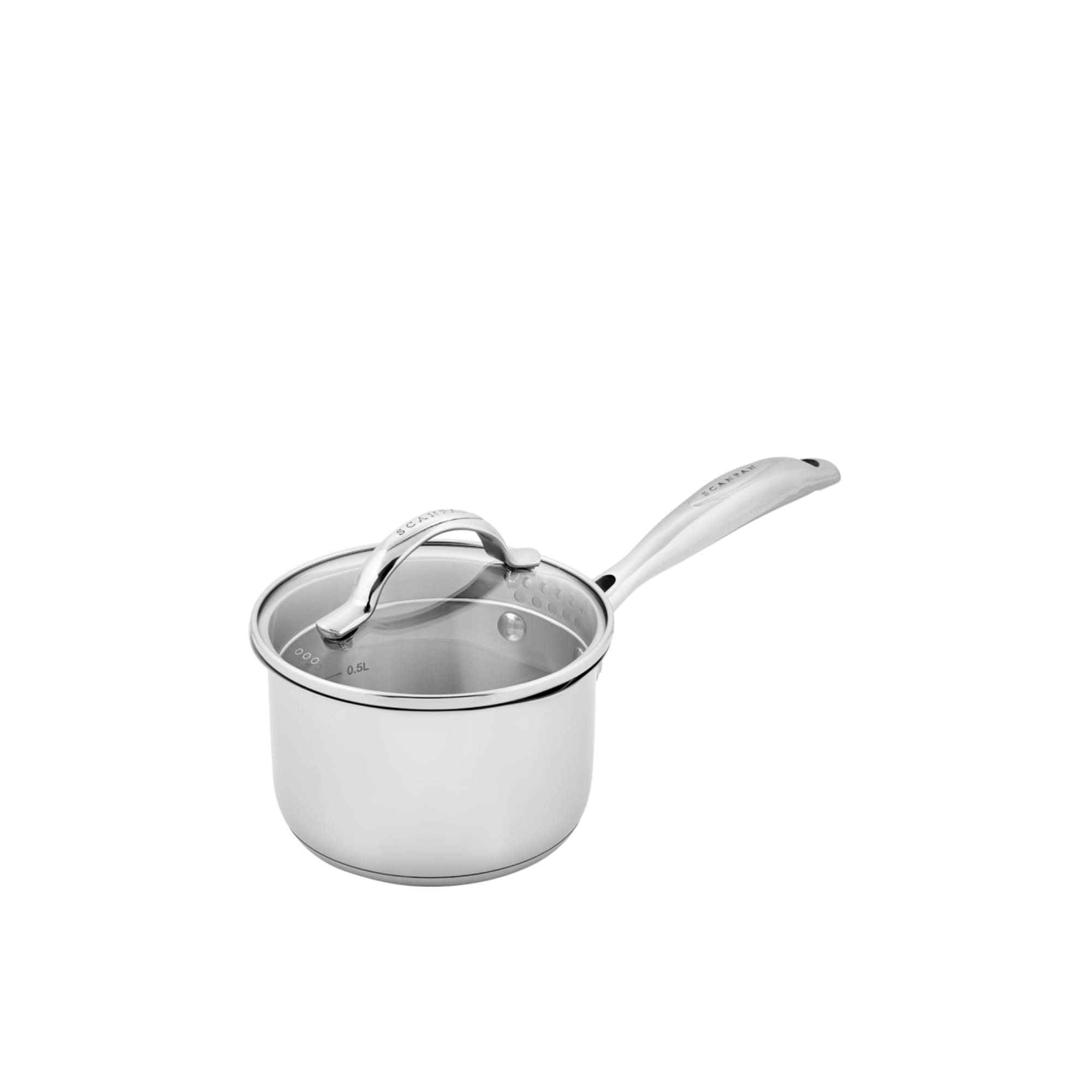 Scanpan STS Stainless Steel Saucepan 14cm - 1.2L - Silver/Grey slider