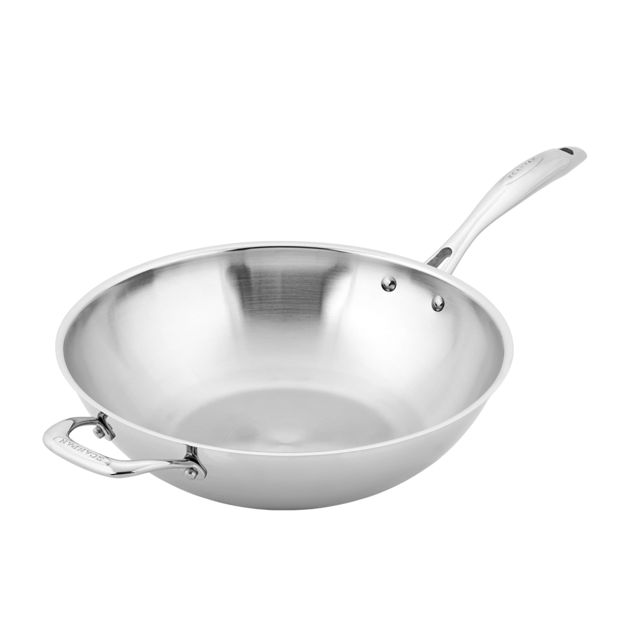 Scanpan STS Stainless Steel Wok 32cm slider