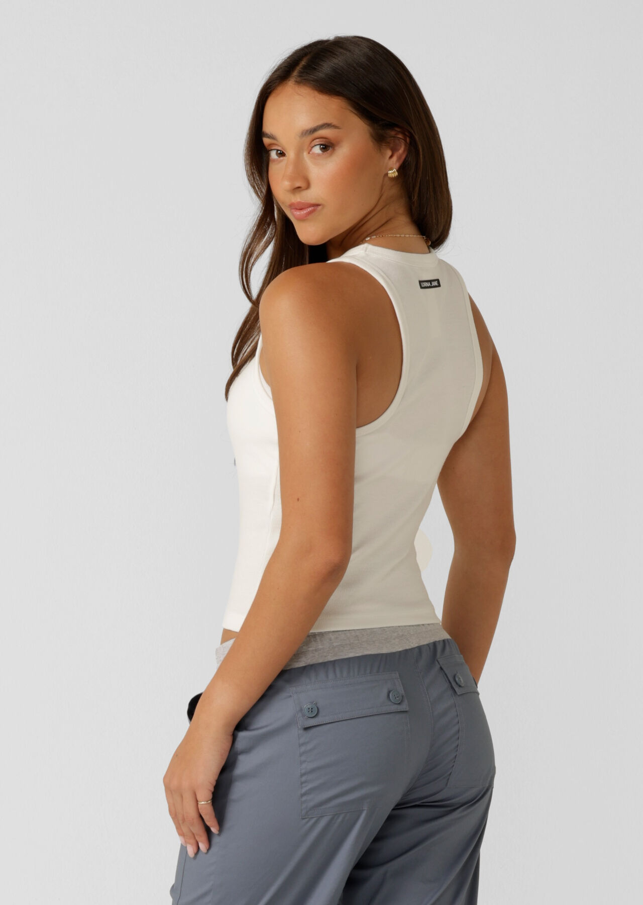 Scoop Neck Essential Tank - Porcelain slider