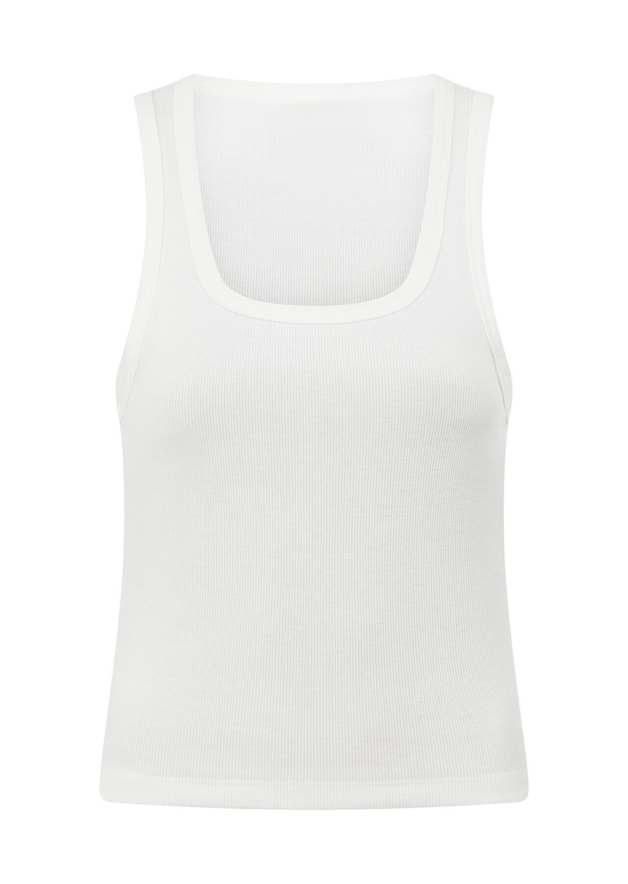 Scoop Neck Essential Tank - Porcelain slider