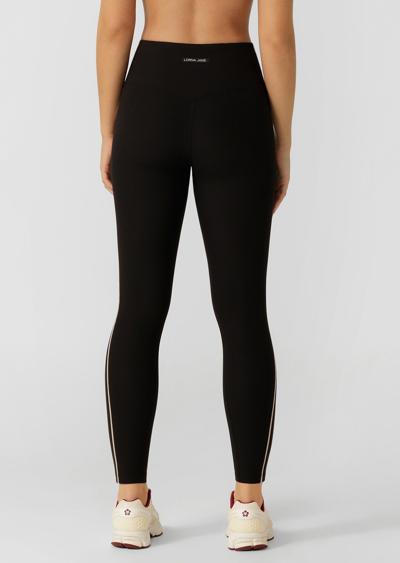 Second Nature Luxe Rib Ankle Biter Leggings - Black slider