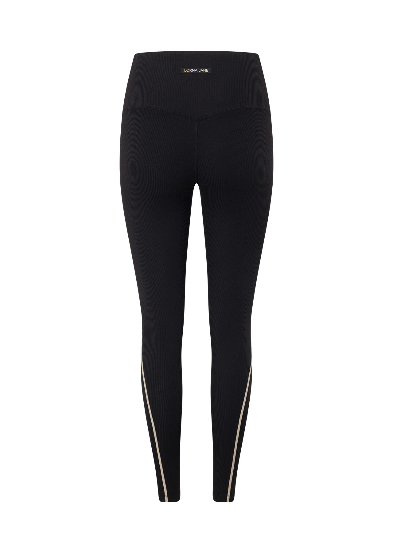 Second Nature Luxe Rib Ankle Biter Leggings - Black slider