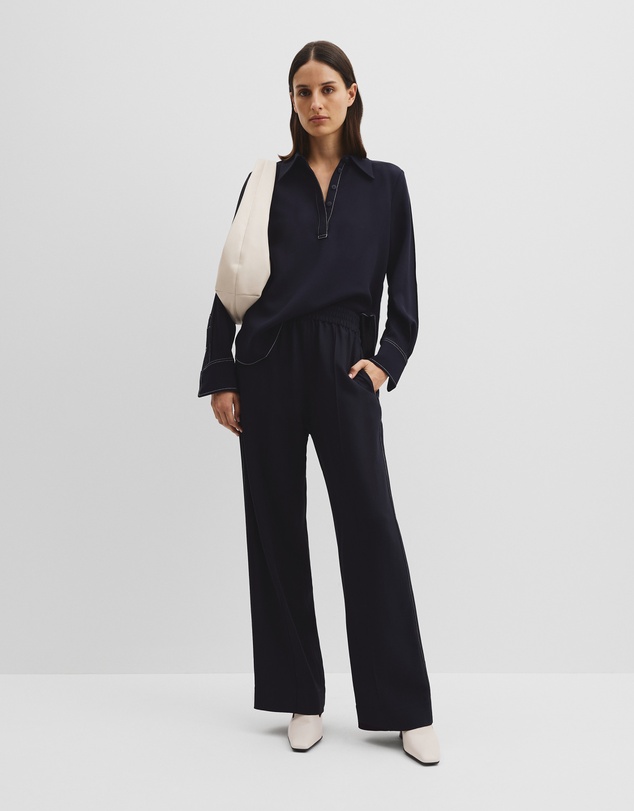 Side Stripe Pant - Twilight
