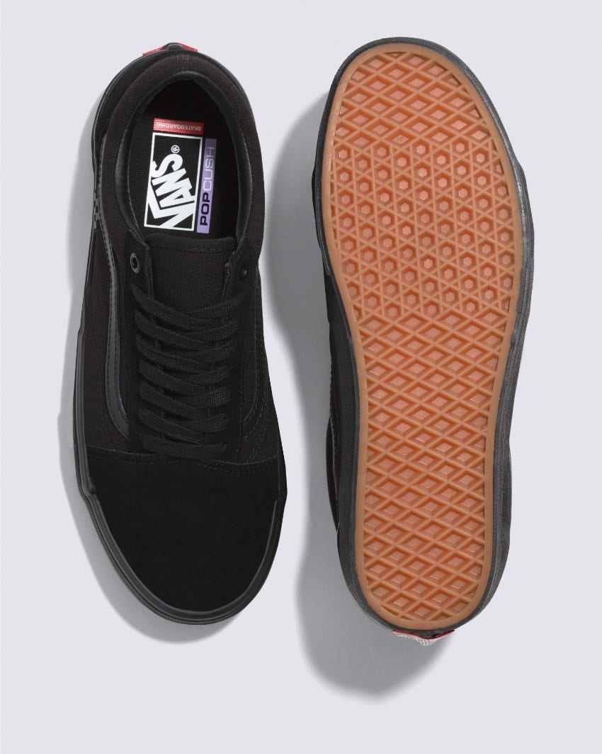 SKATE OLD SKOOL - BLACK/BLACK slider