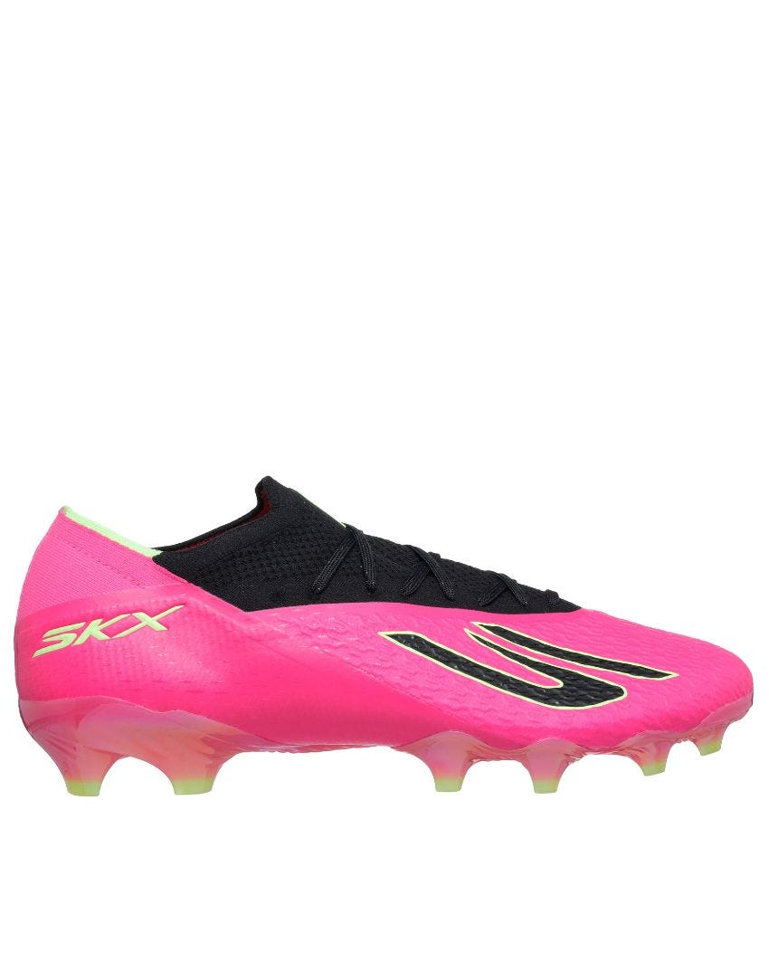 Skechers 2 Elite Firm Ground - PINK/BLACK/LIME slider